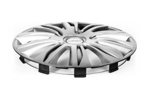 16099154 Колесные колпаки 15", "42 Нардо", цвет: серебристый, 4 шт. 300255 Michelin