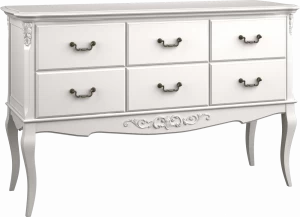 Консоль с ящиками состаренная слоновая кость Aletan-Provence АЛЕТАН ALETAN - PROVENCE, ПОД СТАРИНУ 177799 Белый