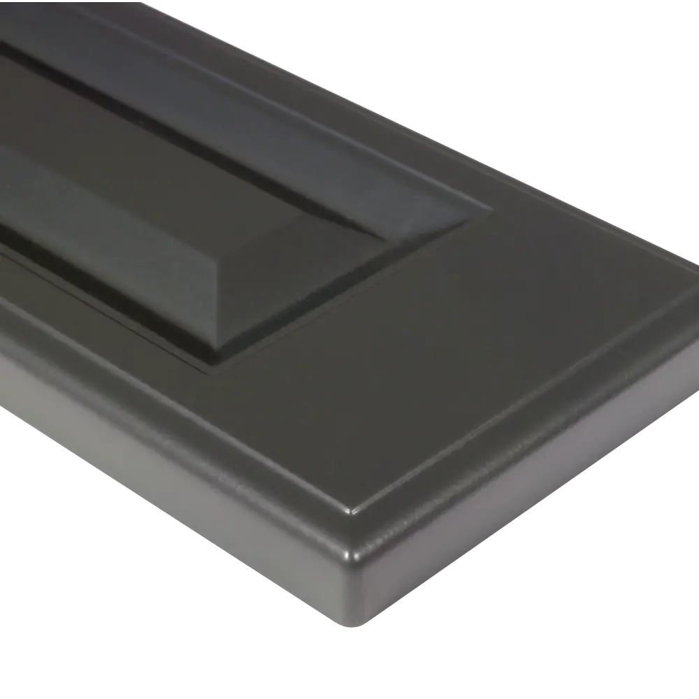 Фасад для кухонного ящика Мегион 59.7x12.5 см Delinia ID МДФ цвет тёмно-серый STLM-2157480 - Вид №2