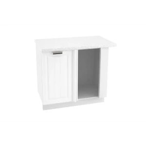 91896919 Угловой напольный шкаф Чехия 88.80x81.60x57.40 см фасад белый МДФ каркас белый ЛДСП Kameol STLM-1502870