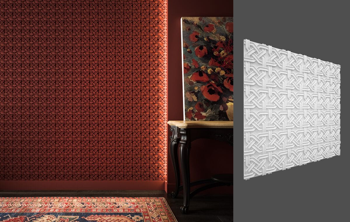 Трехмерное гипсовое покрытие WallDeco C-Classic ARCH-00033793 - Вид №4