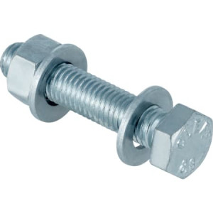 91073 Комплект болтов Geberit для фланцев, из оцинкованной стали Geberit