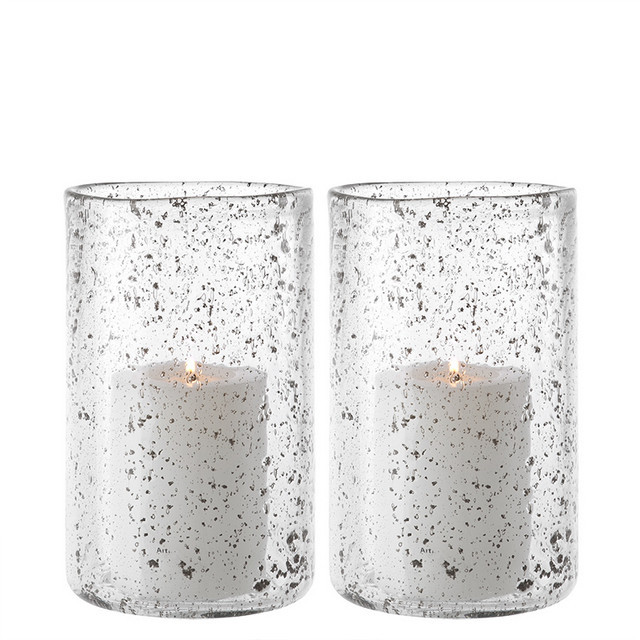 Подсвечники стеклянные 2 шт прозрачные Moro M от Eichholtz EICHHOLTZ EICHHOLTZ 060328 Прозрачный  - Вид №1