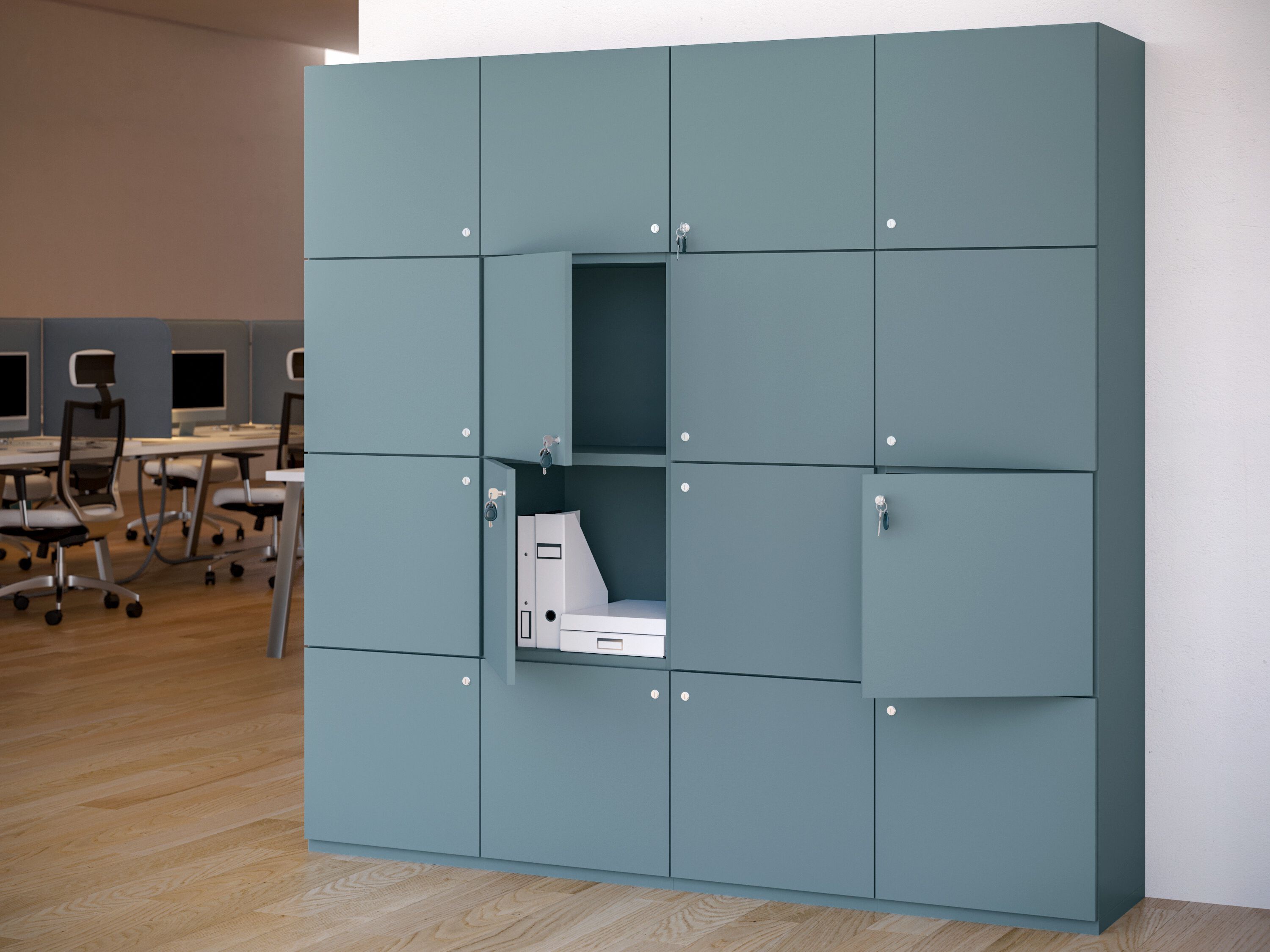 Картотека с замками Giessegi OfficeTime ARCH-00084363 - Вид №1