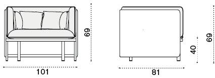 Ethimo Садовое кресло из ткани Esedra Esplban - Вид №8