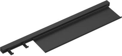 950.13.0032 Настенный профиль с полкой и 2 крючками HEWI Waschtische 