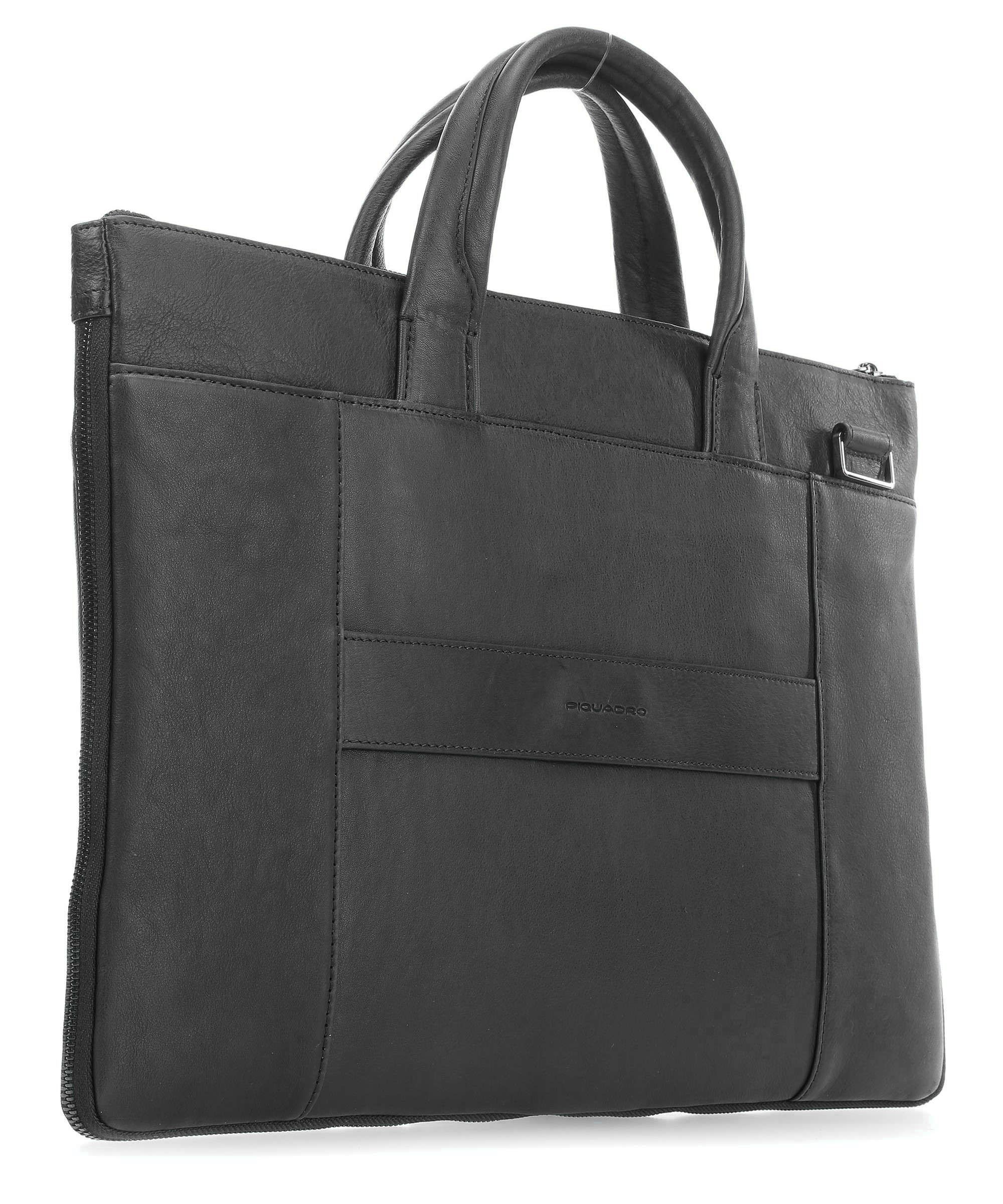 CA4021B3/N Сумка плечевая Piquadro Black Square  - Вид №2