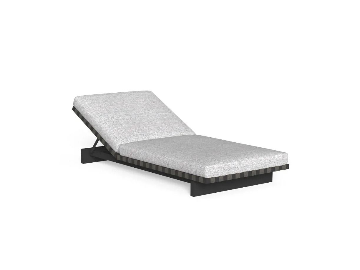 Садовая кровать с откидной спинкой из ткани Talenti Argo-alu ARCH-00097478 - Вид №8