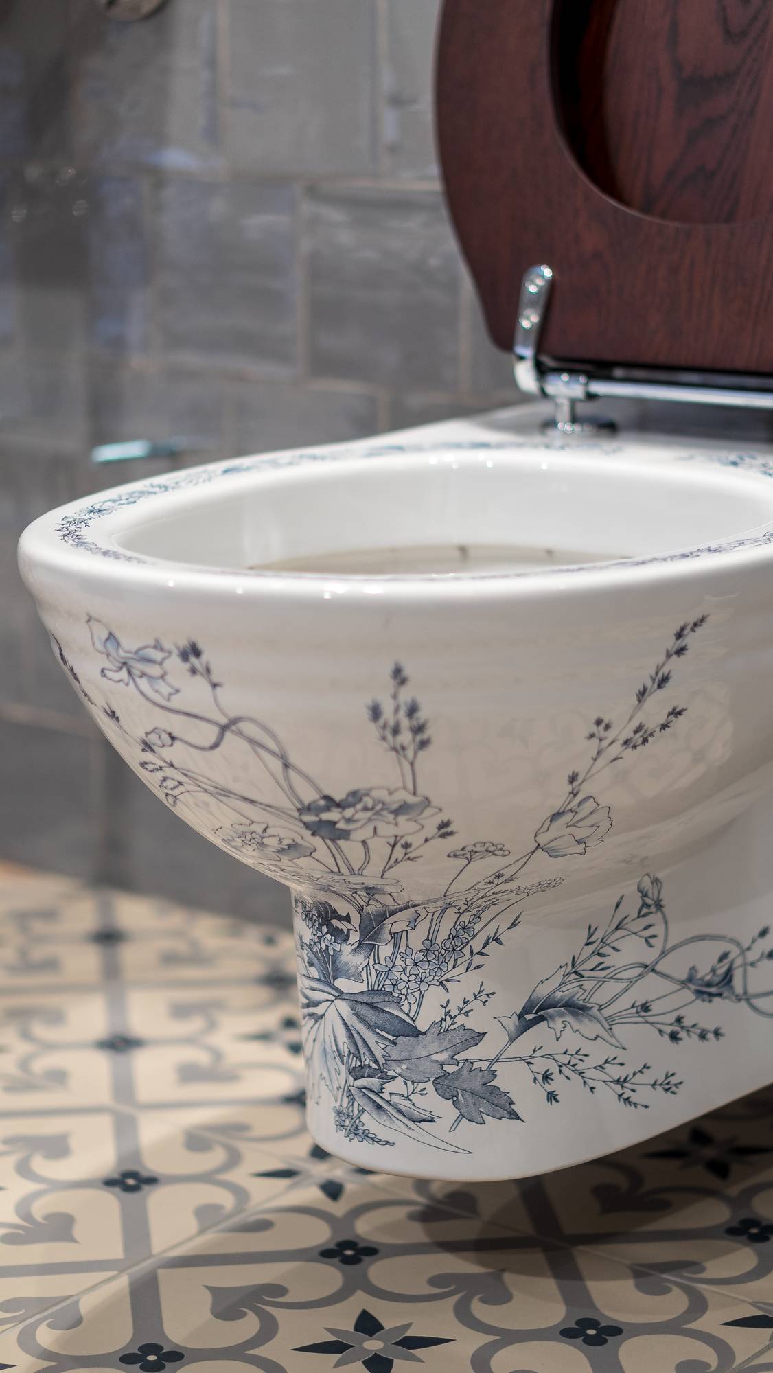 Traditional bathrooms SOMERSET GARDEN WC wandhängend TB-SG-WH  - Вид №1