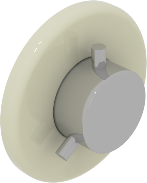 DEVCE2V13 Переключатель для душа/ванны 2 потока GSG CERAMIC TOUCH