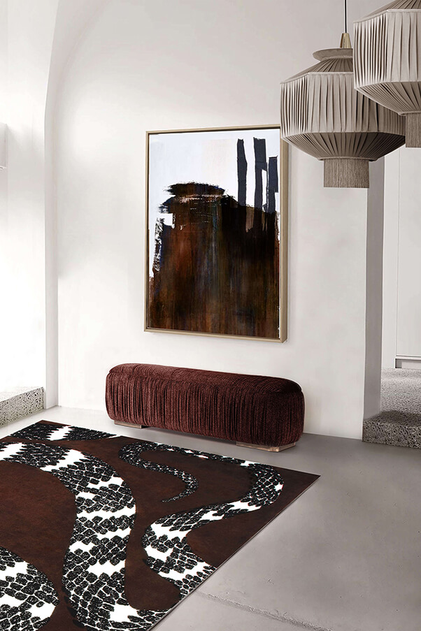 Змея 8 коврик RUG'SOCIETY Botanical 152_387  - Вид №6