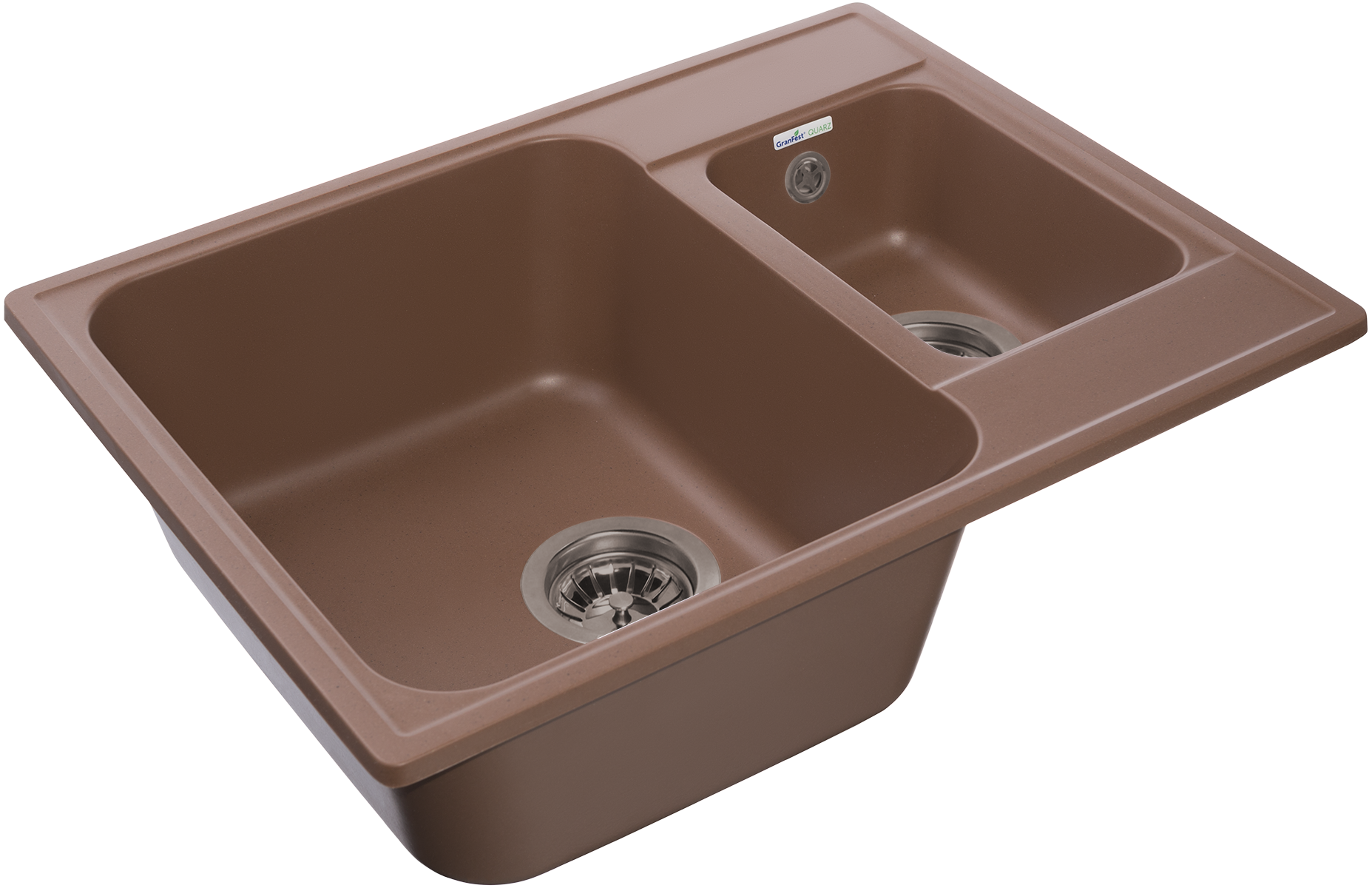 Кухонная мойка Кварц QUARZ S434 GranFest 9-S434 - Вид №2