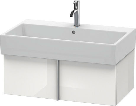 VA612701212 Тумбочка подвесная Vero Air #VA6127 784 x 431 мм Дуб брашированный, натуральный шпон Duravit - Вид №2