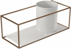 2078RA Подвесная раковина настенная прямоугольная Galassia