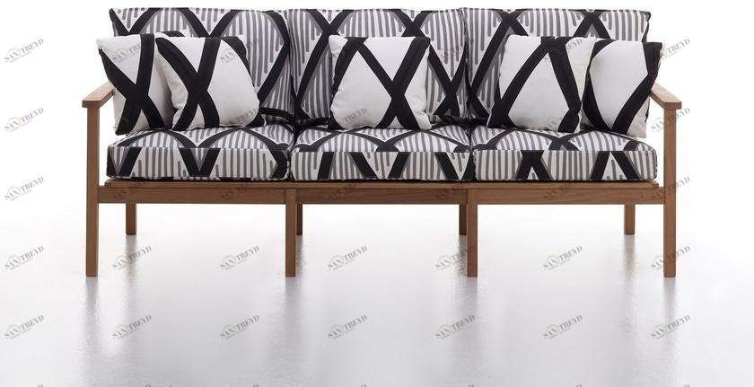 Very Wood Садовый диван 3 мест в iroko Capri sun-id-1447147