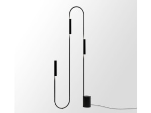 Латунь регулируемый светодиодный торшер