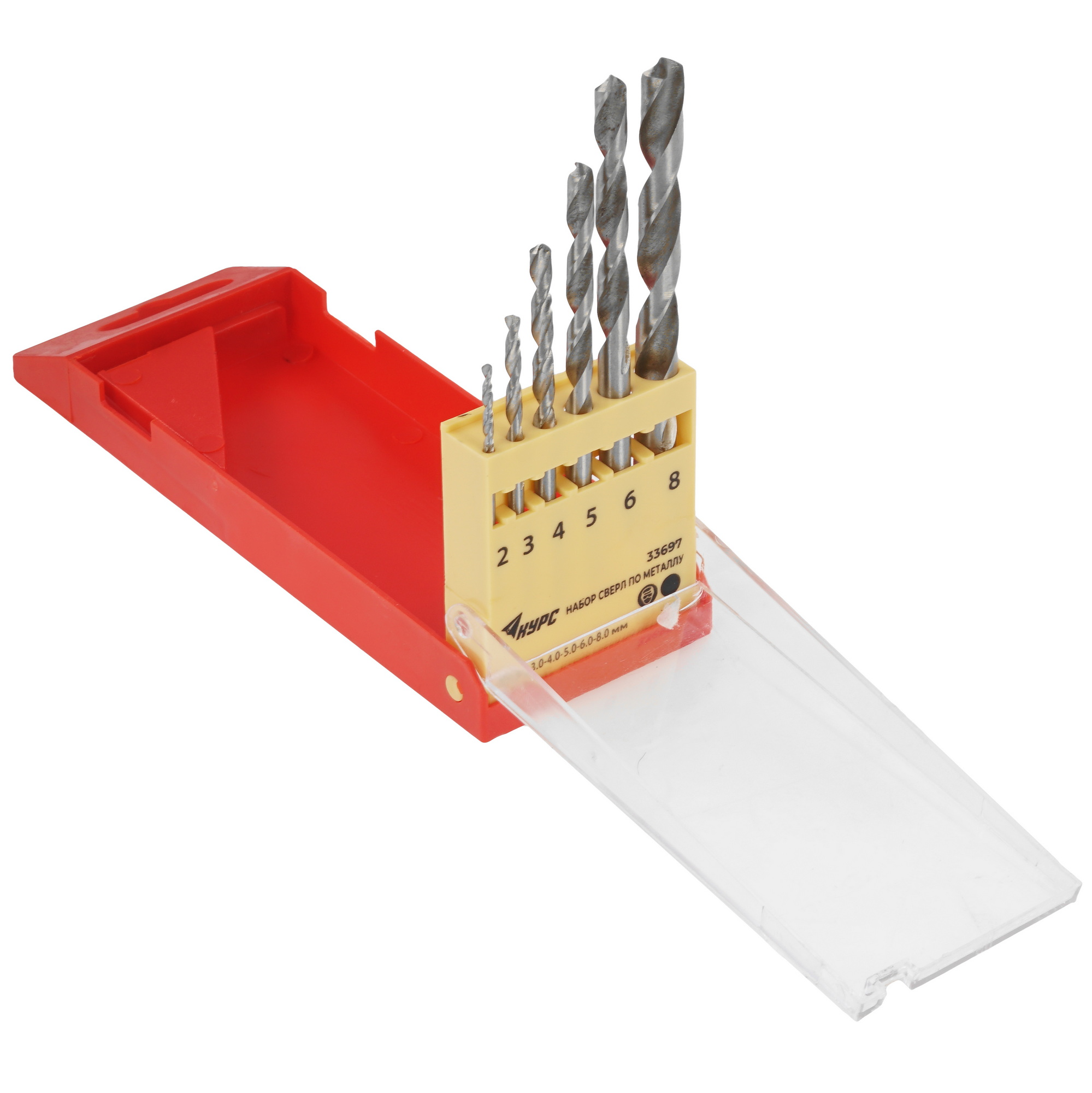 Набор сверл КУРС 33697 9256568 STDN-0103479 - Вид №1