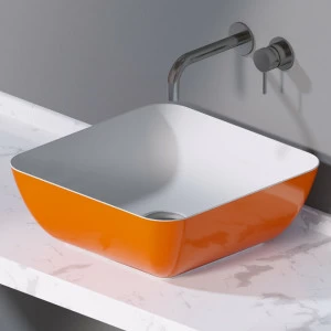 L602214 Накладная раковина на столешницу  прямоугольная A. e T. Italia ELITE