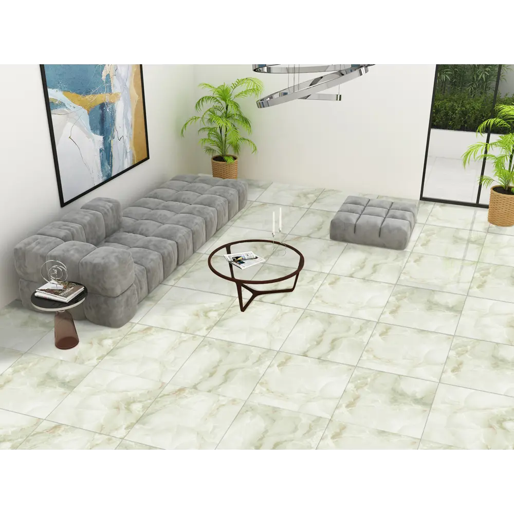 Керамогранит Blaze Green Pol 60x60 см 1.44 м² цвет зеленый 85093836 STLM-2117392 Santreyd - Вид №2