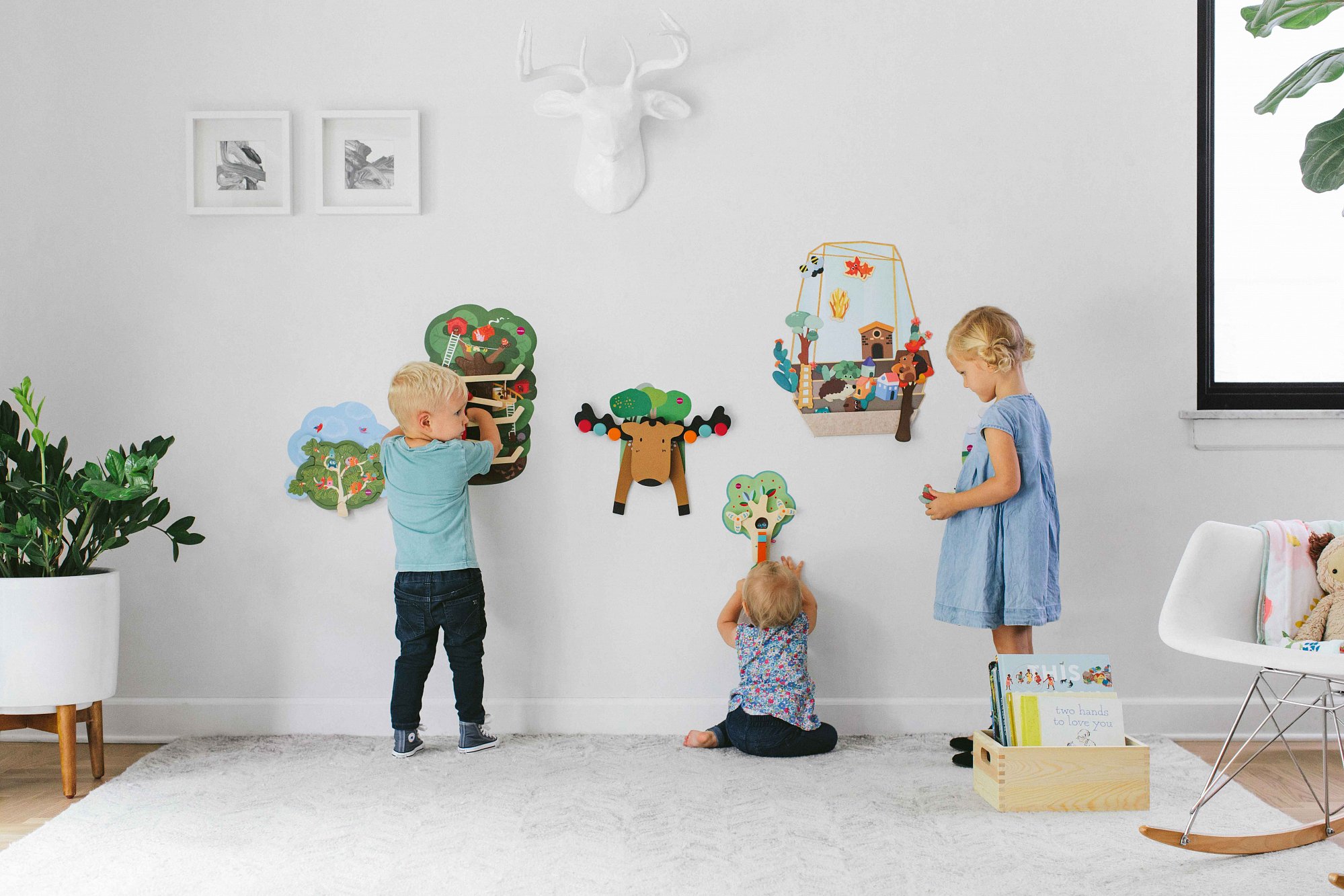 Развивающая игрушка на стену Vertiplay "Приключение на вершине дерева" ORIBEL  322595 Зеленый Santreyd  - Вид №9