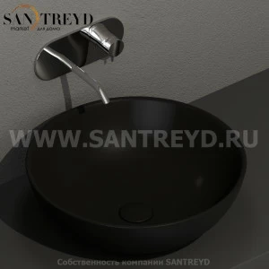 430331 Накладная раковина на столешницу  круглая Kerasan Nolita