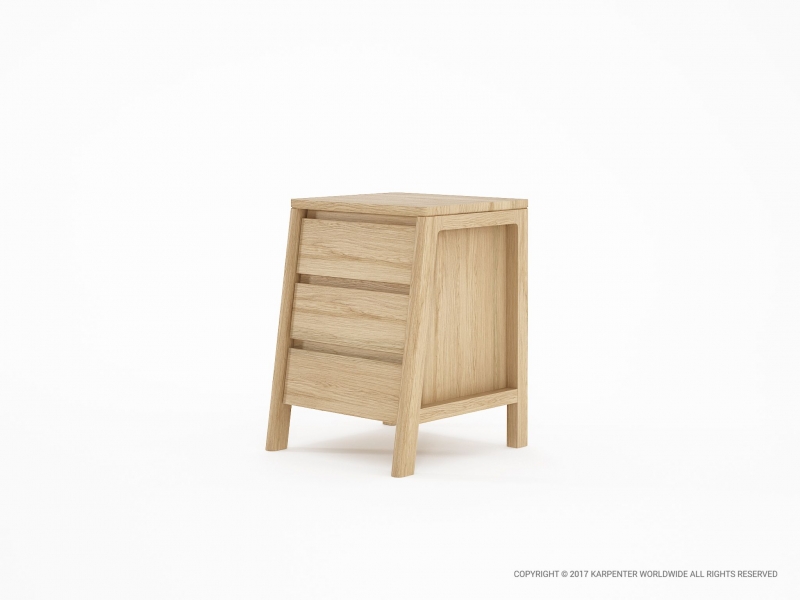 451_888 Приставной столик с 3 ящиками Karpenter Circa17 - Вид №1