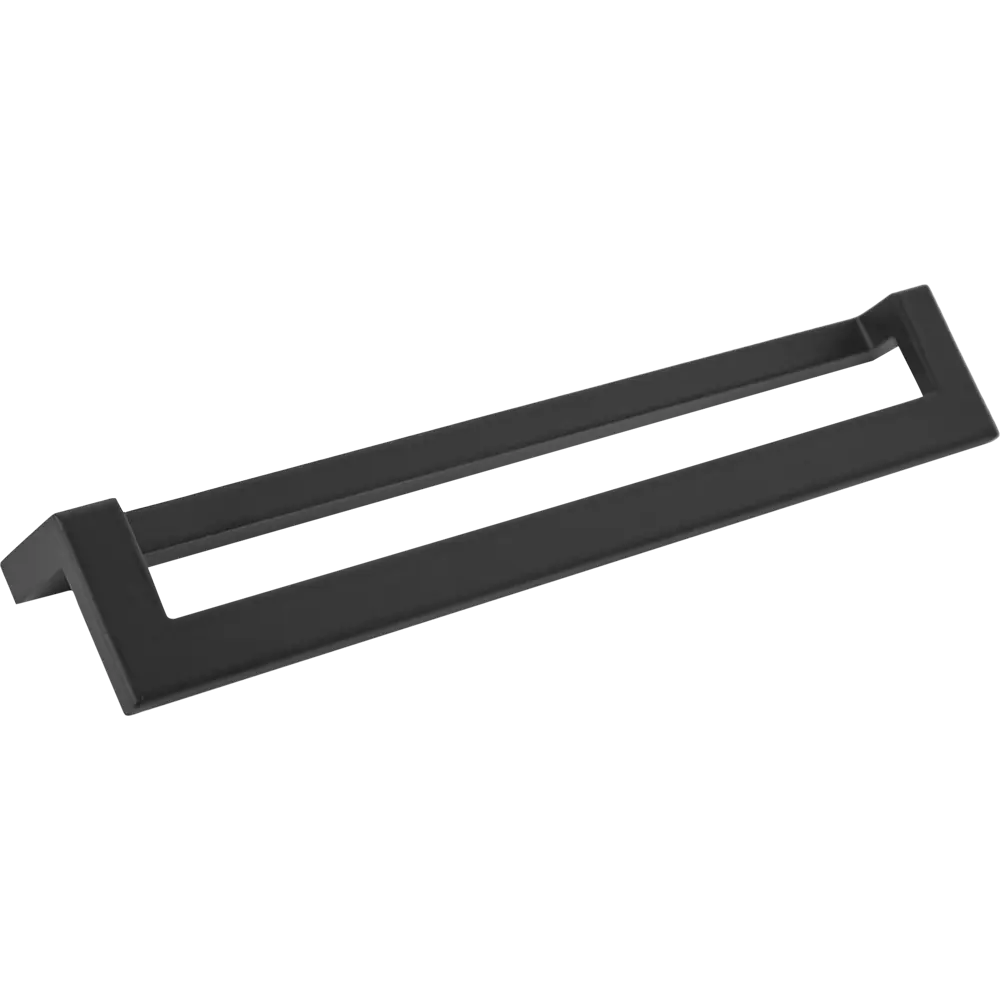 Мебельная ручка-профиль матовый черный 160 мм EDSON STLM-2110831