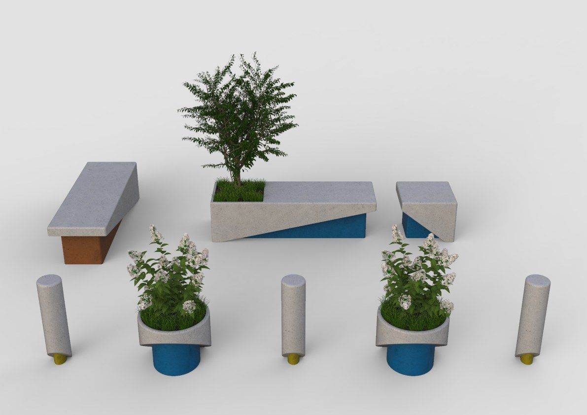 Боллард Viscio Urban Design Core ARCH-00004444