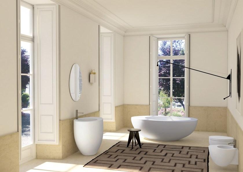 Подвесной унитаз настенный Белый Ceramica Cielo Le Giare Италия sun-id-1363795 - Вид №3