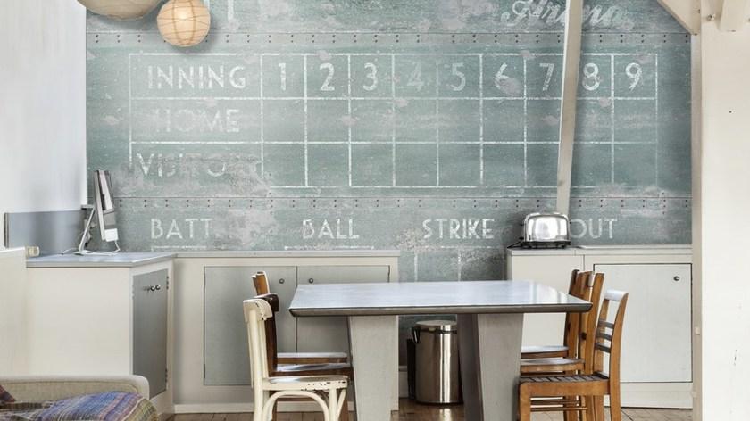 GLAMORA Виниловые обои с эффектом стены Wall script sun-id-1364084 - Вид №2