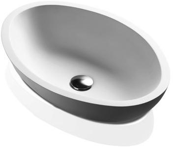 Swmbas20 Накладная раковина на столешницу  овальная JEE-O Moloko - Вид №3