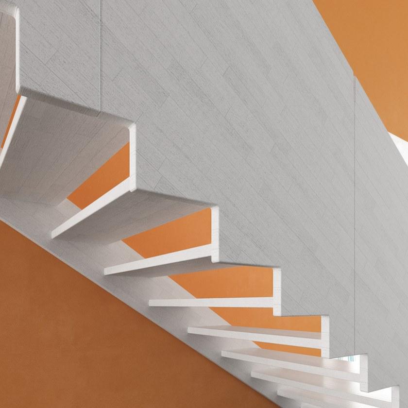 MOBIROLO Открытая лестница из дерева с боковыми перекладинами sun-id-1393706 - Вид №1