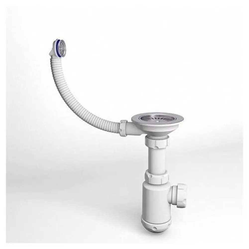 Кухонная мойка DELINIA с крылом 64×49 см, черный кварц 87806426 Мойка врезная STLM-1399309 - Вид №6
