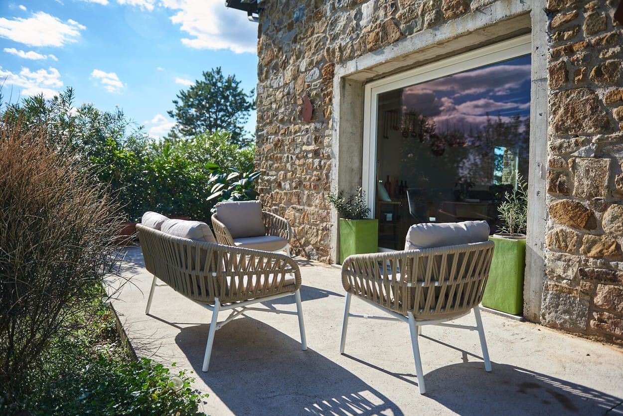 2-местный садовый диван DRIGANI Drop ARCH-00142036 - Вид №1