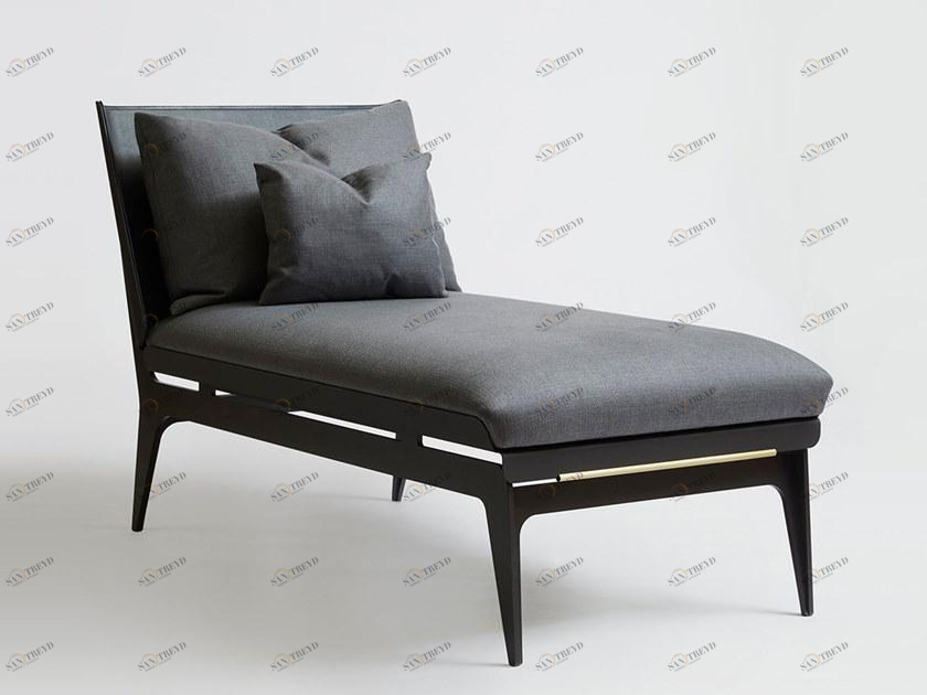 GABRIEL SCOTT Мягкая кушетка из ткани Boudoir sun-id-1344557