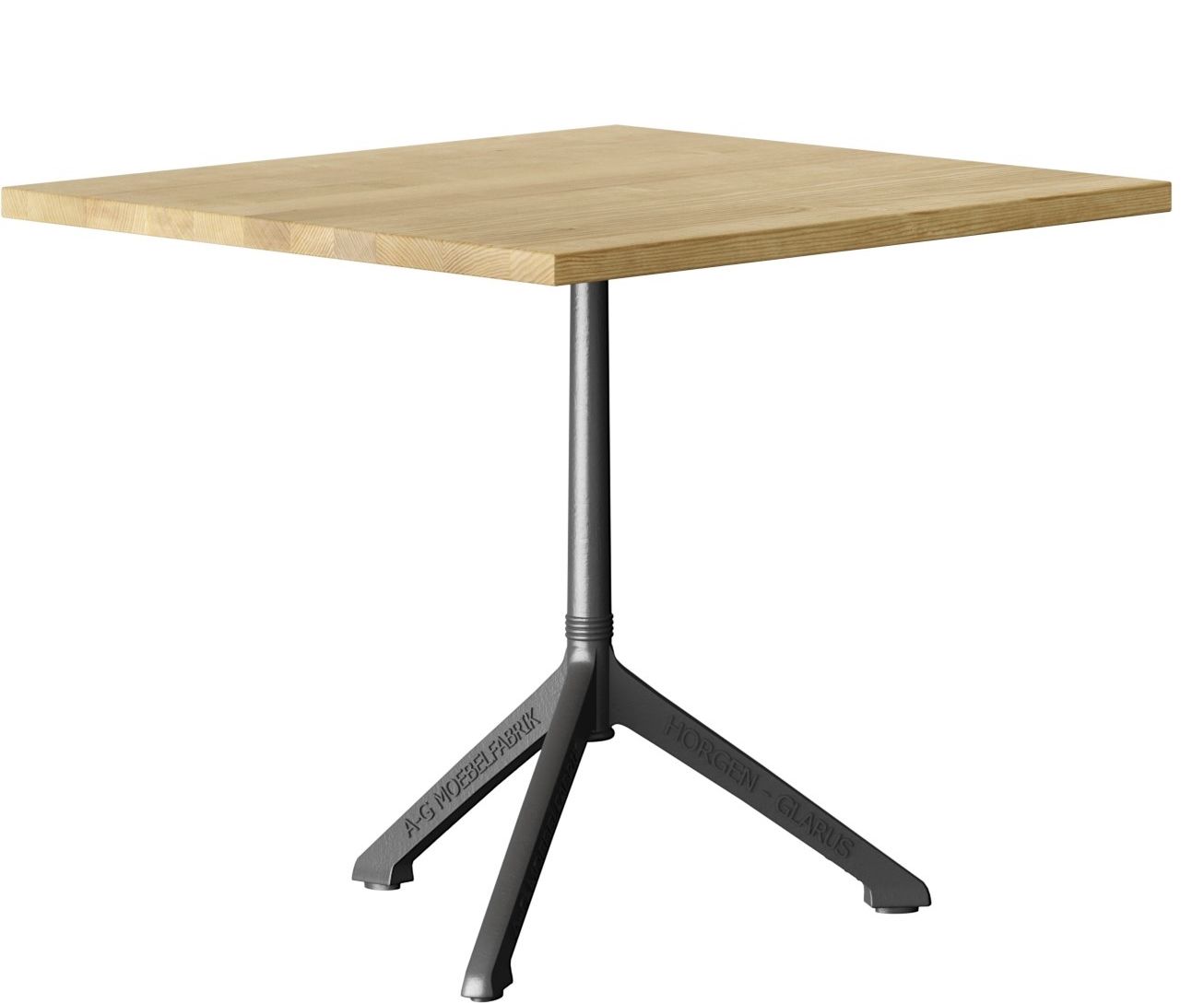 Квадратный обеденный стол из массива дерева horgenglarus EPOC ARCH-00030913 - Вид №5