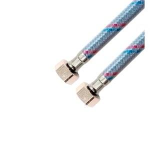 Гибкая подводка для воды Vaxt 1/2" гайка-гайка 100 см