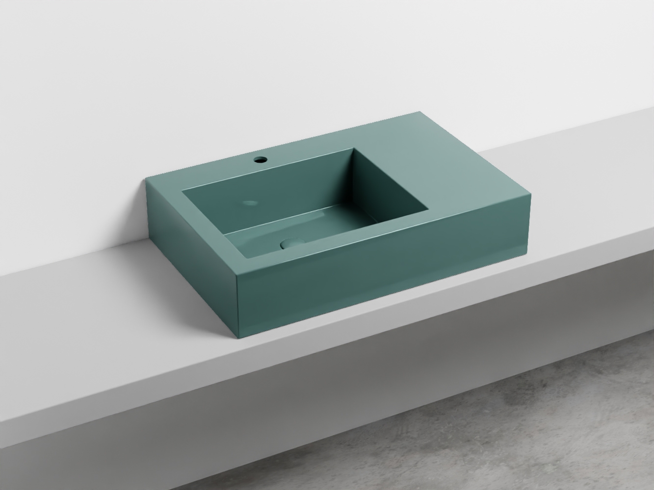 NALAMSX-SM Керамическая раковина с 1-им отверстием, чаша слево cielo I Narcisi Ceramica Cielo