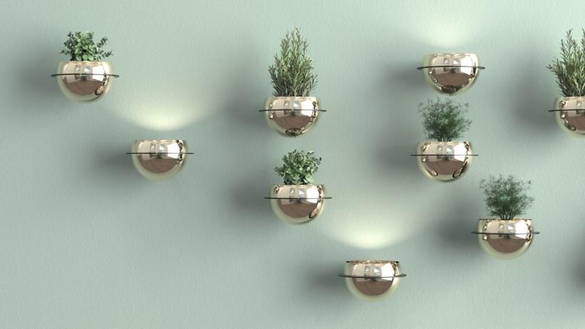 BLOSS Настенная ваза из металла Globe sun-id-1473123 - Вид №9