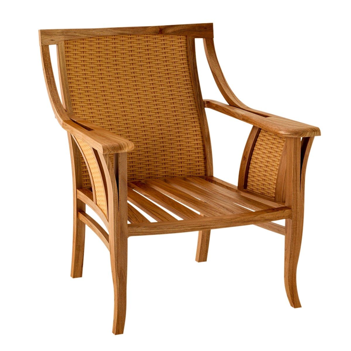 Садовое кресло из тикового дерева decò ASTELLO Tournesol ARCH-00113749 - Вид №1