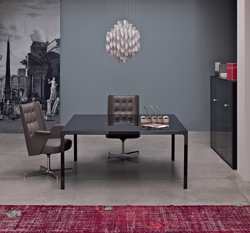 ESTEL GROUP Кожаное кресло для руководителя со средней спинкой Embrasse sun-id-1513927 - Вид №4