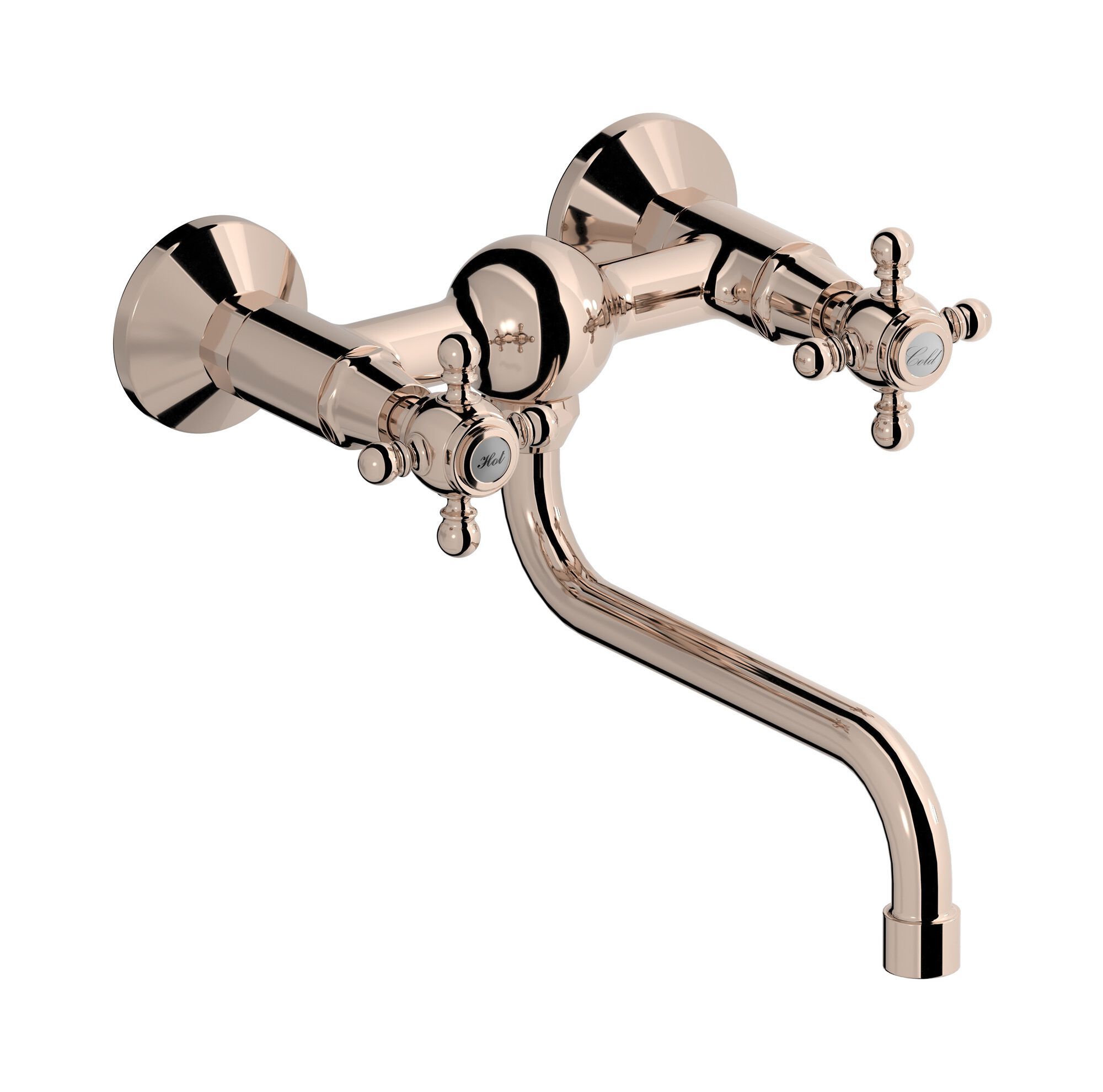 Настенный смеситель для кухни с 2 отверстиями IB Hermes + Hermes Elle ARCH-00128531 - Вид №6