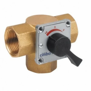 CIMBERIO CIM 683 34 % Трехходовой смесительный клапан с ручным управлением CIM 683