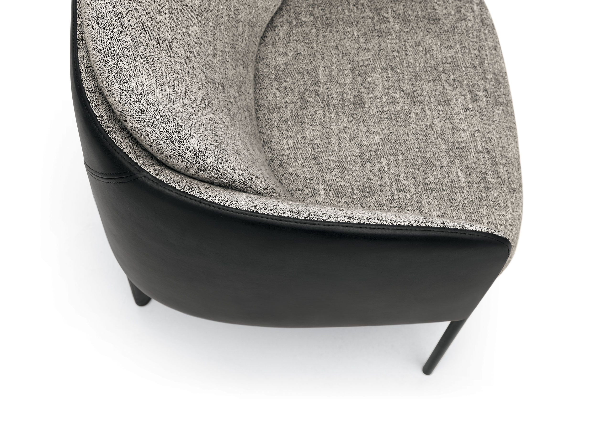 Мягкий тканевый стул с подлокотниками MisuraEmme VIRGIN ARCH-00146531 - Вид №8