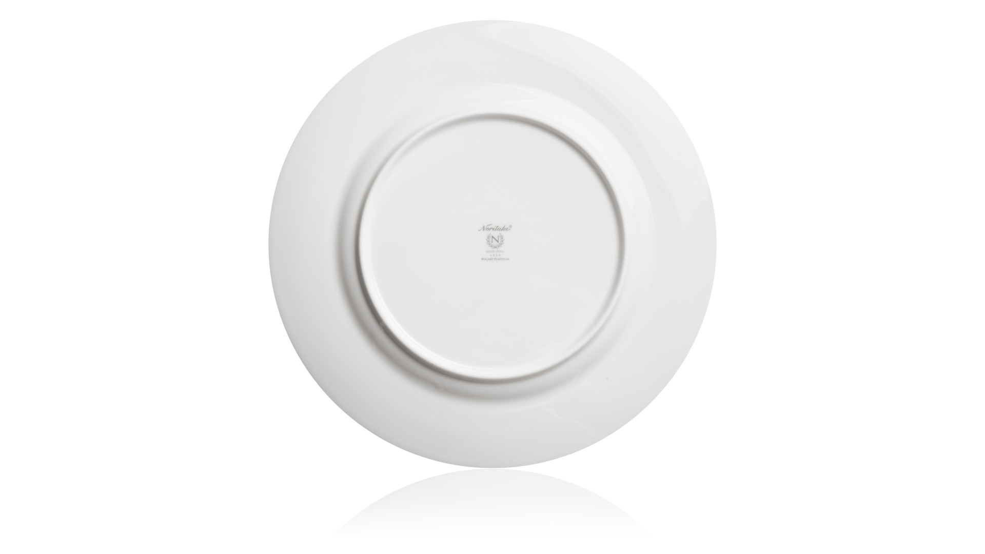 10646028 Noritake Тарелка обеденная Noritake "Богарт платиновый" 28см Фарфор костяной  - Вид №2