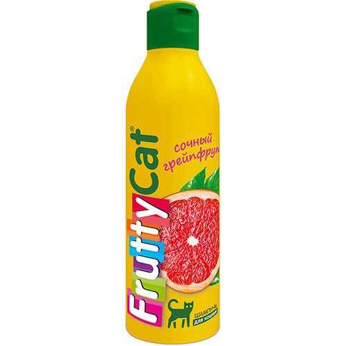 ПР0040580 Шампунь для кошек Frutty Cat Сочный грейпфрут 250мл АВЗ 