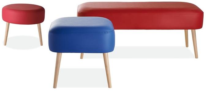 Sedex Мягкая скамейка из экокожи Club 8297 - Вид №1