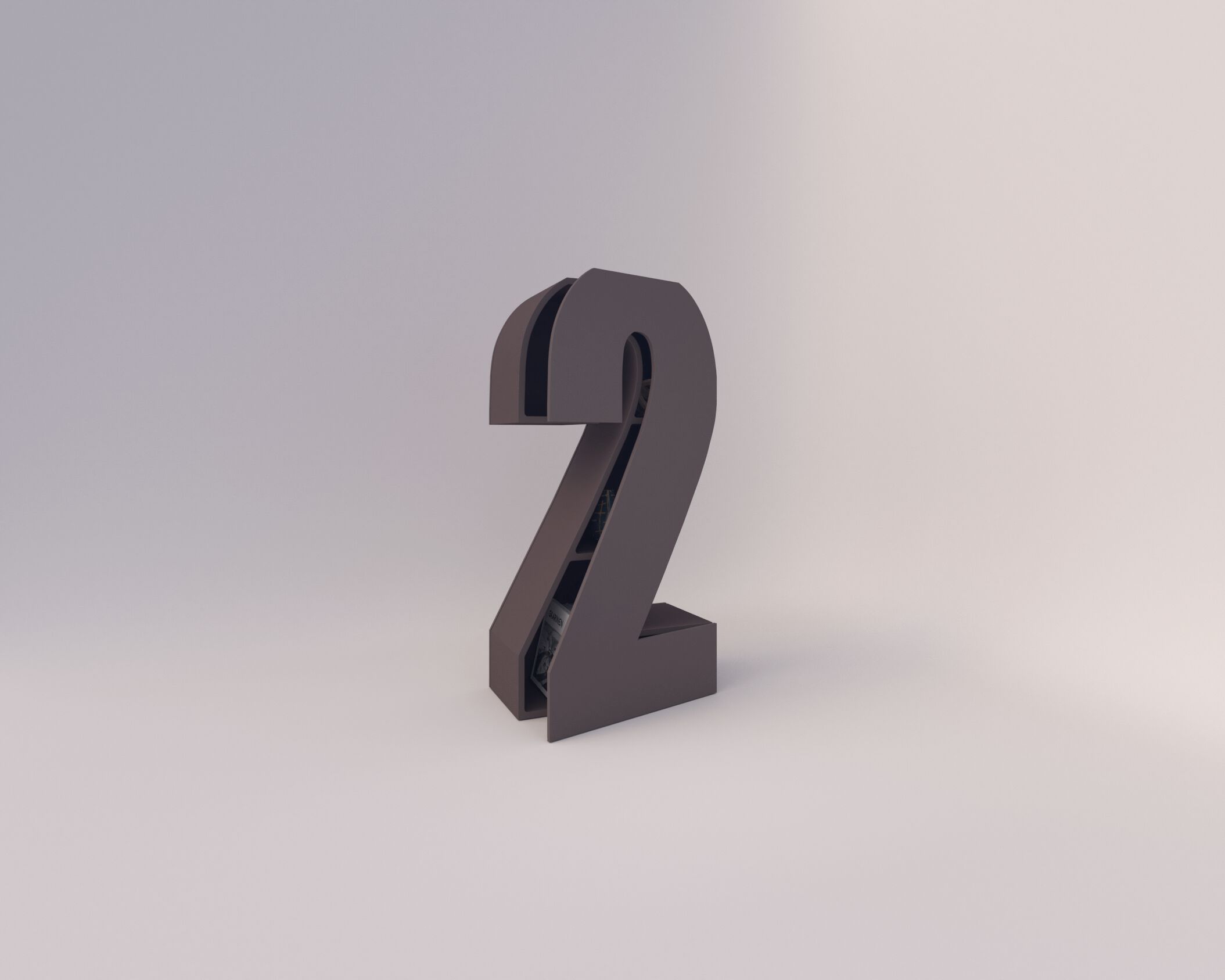 Мебель контейнеры в бетонной конструкции Voltan 555 ARCH-00065661 - Вид №35