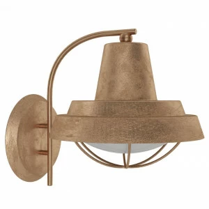 Уличный настенный светильник медный Eglo Colindres 94838 EGLO ПОД СТАРИНУ, ФОНАРЬ 00-3897391 Медь