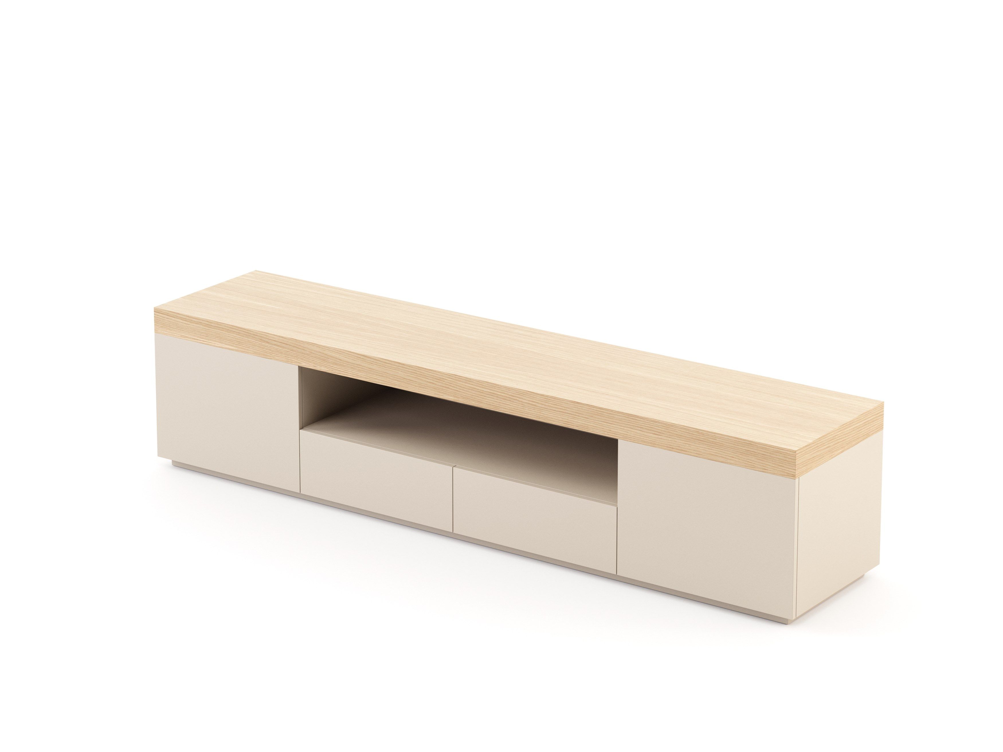 Деревянный шкаф для телевизора с распашными дверцами Stylish Club Кашкайш ARCH-00090609 - Вид №6